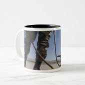 米空軍乗員長 ツートーンマグカップ (正面左)