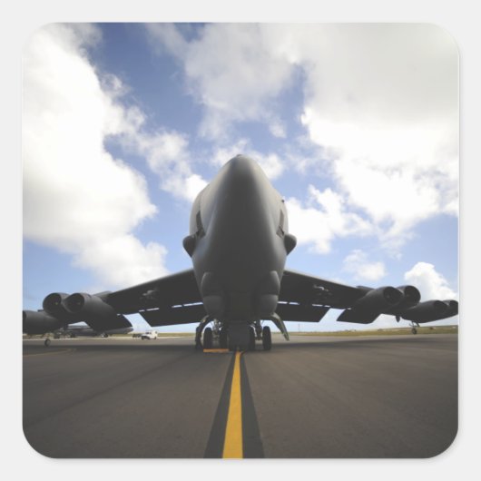 米空軍整備員 スクエアシール (正面)