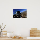 米空軍航空戦闘写真家 ポスター (キッチン)