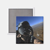 米空軍航空戦闘写真家 マグネット (正面/裏面)