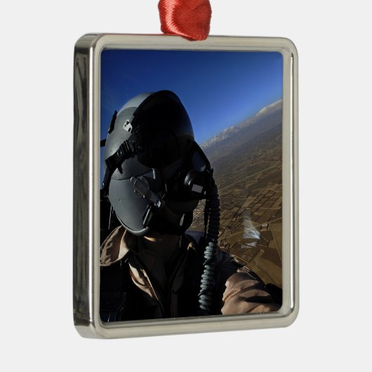 米空軍航空戦闘写真家 メタルオーナメント (右)