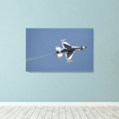 米空軍雷鳥 キャンバスプリント (インサイチュ (ウッドフロア))