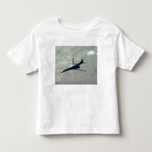 米空軍B-1Bランサー戦闘監視員2 トドラーTシャツ (正面)