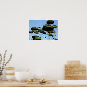 米空軍C-17グローバルマスターIII ポスター (キッチン)