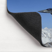 米空軍F-16戦闘《鳥》ハヤブサ マウスパッド (コーナー)