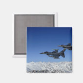 米空軍F-16戦闘《鳥》ハヤブサ マグネット (正面/裏面)