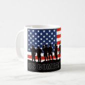 米軍の戦闘部隊 コーヒーマグカップ (正面左)