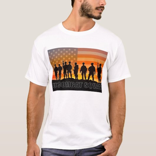 米軍の戦闘部隊 Tシャツ (正面)
