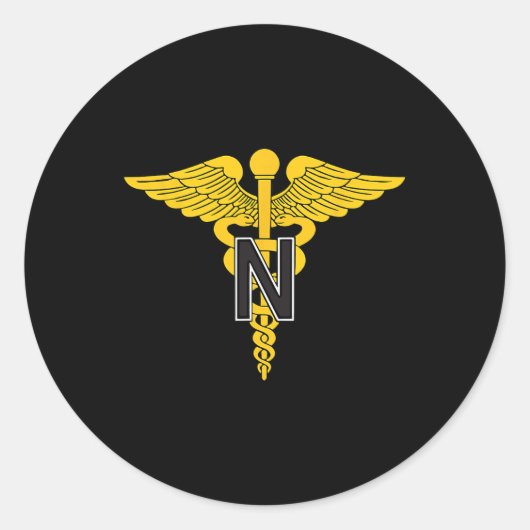 米軍ナース隊 ラウンドシール (正面)