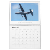 米軍ラインアップカレンダー カレンダー (3月 2027)