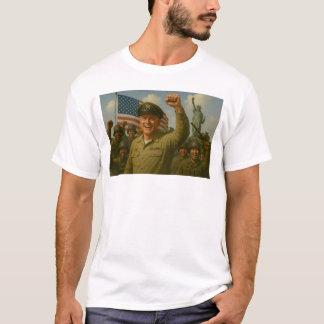 米陸軍大佐は軍隊と共に堅持する Tシャツ