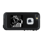 米陸軍特殊部隊『グリーンベレー」 LifeProof iPhoneケース (裏面横)