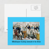 米離れ軍の指揮 ポストカード (正面/裏面)