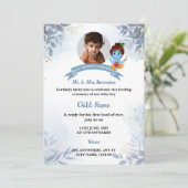 米食べ初めの招待状、アンナプラシャンカード 招待状 (スタンド正面)