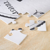 米JFKハーフドル貨幣 ジグソーパズル (側面)