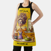 粉々おもしろいのレディ・ベイカー漫画 エプロン (インサイチュ)