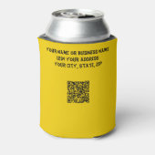 粉々おもしろいの老婦人マンガのパンケーキ作り 缶クーラー (缶裏面)