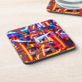 粉々になった灯 コースター (左側)