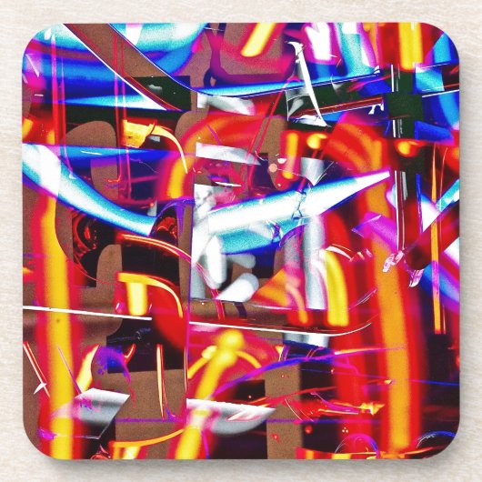 粉々になった灯 コースター (正面)