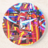 粉々になった灯 コースター (正面)