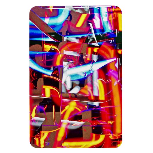 粉々になった灯 マグネット (縦)