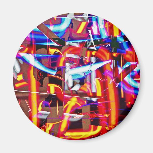 粉々になった灯 マグネット (正面)