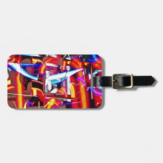 粉々になった灯 ラゲッジタグ (正面横)