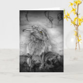 粉々になる カード (黄色い花)