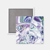 粉々に砕かれたスミレーツマグネット マグネット (正面/裏面)