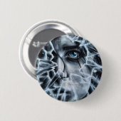 粉々に砕かれた窓を通して見ながら 缶バッジ (正面&裏面)