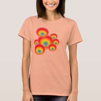 粉々に砕けたレインボーシャツ Tシャツ