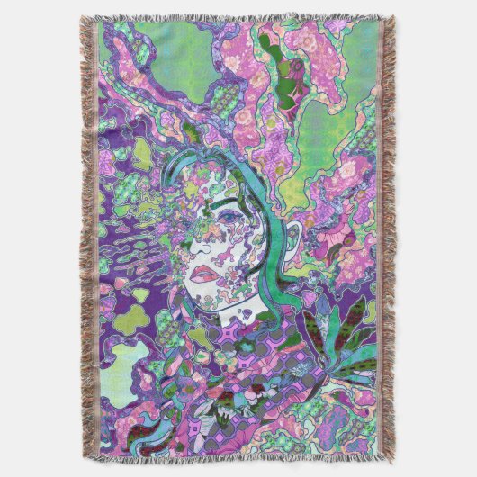 粉々に砕けた希望 スローブランケット (正面縦)