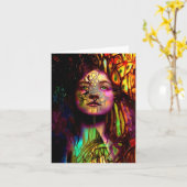 粉々に カード (黄色い花)