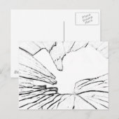 粉々に ポストカード (正面/裏面)