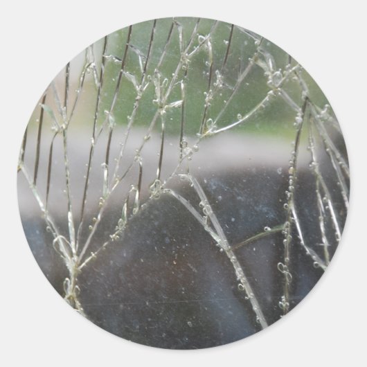 粉々に ラウンドシール (正面)