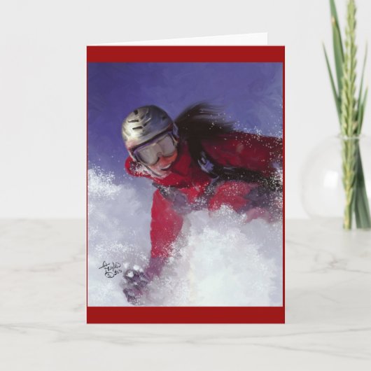 粉のために曲がる地獄 カード (正面)