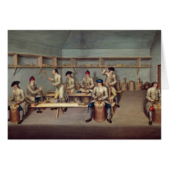 粉の餌の形成 (正面横)