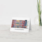 粉れもなくジョージタウン サンキューカード (正面)