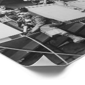 粉を船から取り除く ポスター (角)