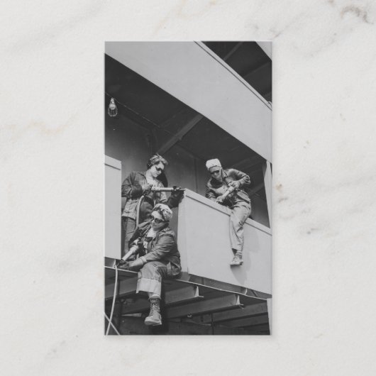 粉を船から取り除く 名刺 (正面)