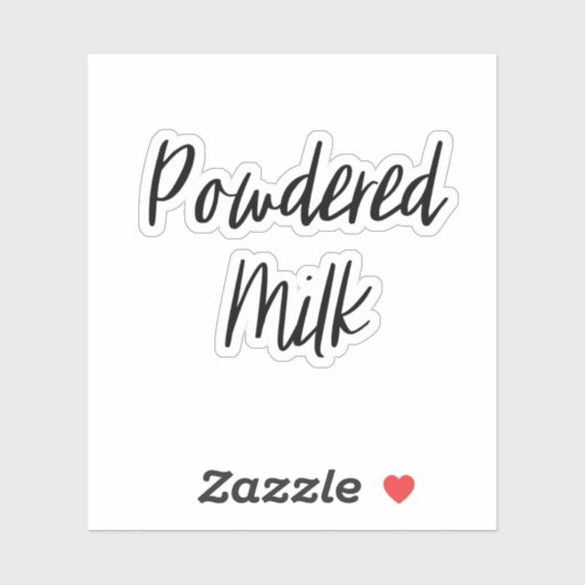 粉乳の保管シール シール (シート)