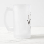 粉塵ホイール:曇りタイトルマグ フロストグラスビールジョッキ (左)