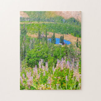 粉山の夏期: 隠された湖 ジグソーパズル