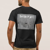 粉日の学校無し! Tシャツ (裏面)