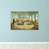 粉末の混合 キャンバスプリント (インサイチュ (ウッドフロア))