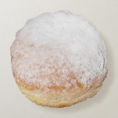 粉末ドーナットラウンド装飾用クッション ラウンドクッション (裏面)