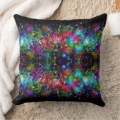 粉砕されたガラススパイラル装飾用クッション クッション (ブランケット)