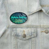 粉砕されたガラス名タグ 名札 (インサイチュ)