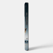 粉砕されたクリスタルマッチングのカップル電話ケース Case-Mate iPhoneケース (裏面 / 左)