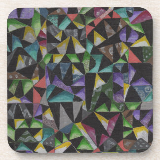 粉砕されたデザインのコースター コースター